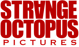 Strange Octopus Pictures Logo A text logo with the words: Strange Octopus Pictures